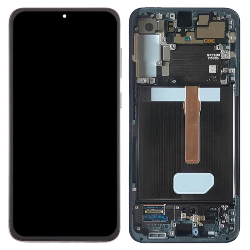 OLED-Display der Klasse C mit Rahmen für das Samsung Galaxy S22 Plus 5G