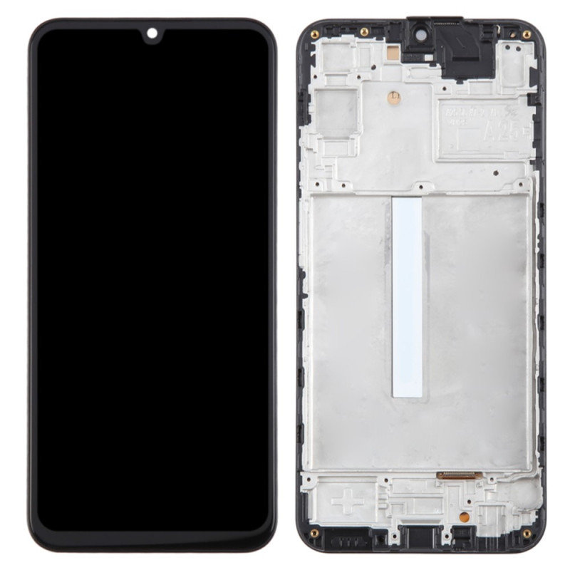 LCD-Display der Klasse C mit Rahmen für das Samsung Galaxy A25 5G