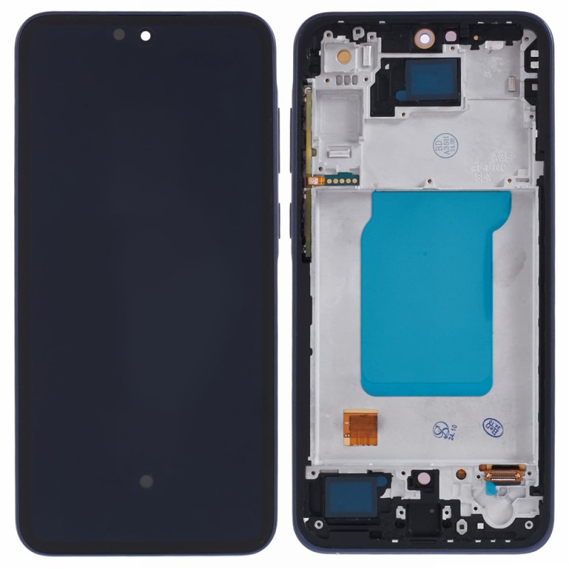 OLED-Display der Klasse C mit Rahmen für das Samsung Galaxy A35 5G