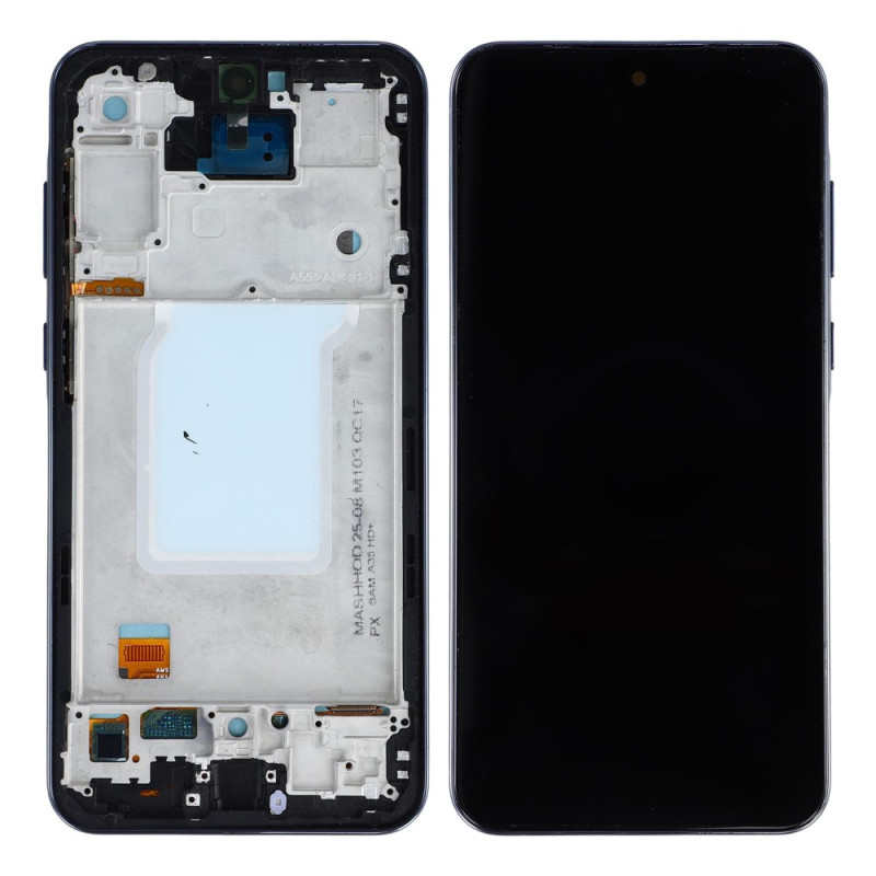 LCD-Display der Klasse C mit Rahmen für das Samsung Galaxy A55 5G