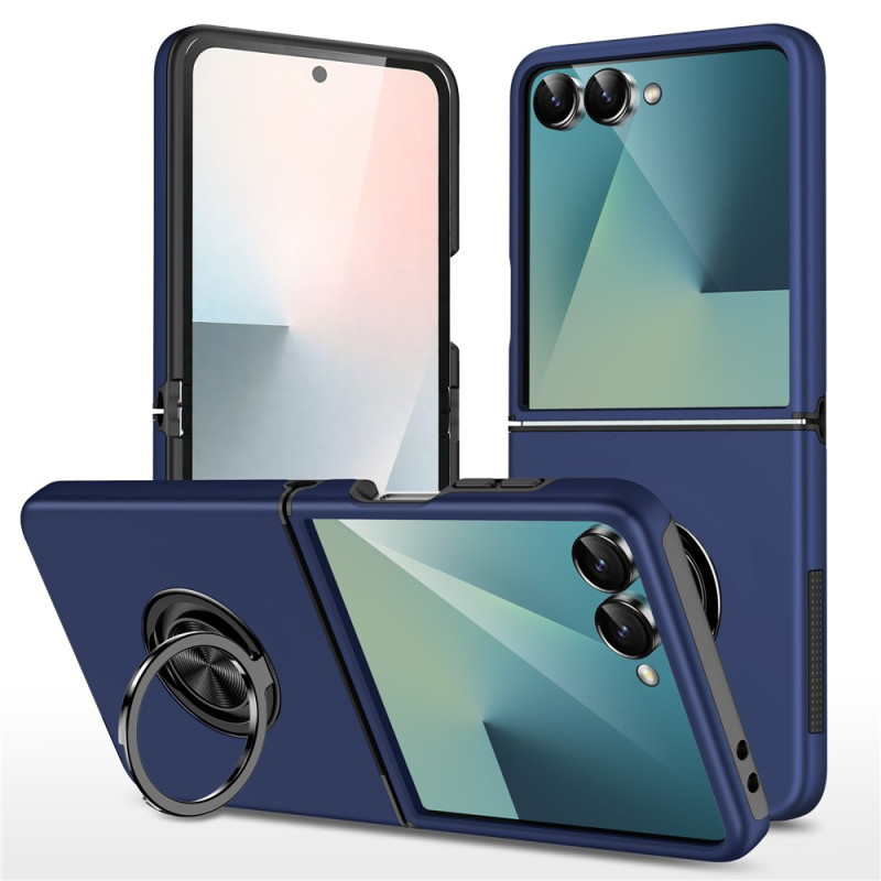 Stoßfeste Hülle für das Samsung Galaxy Z Flip 8 mit drehbarem Ring