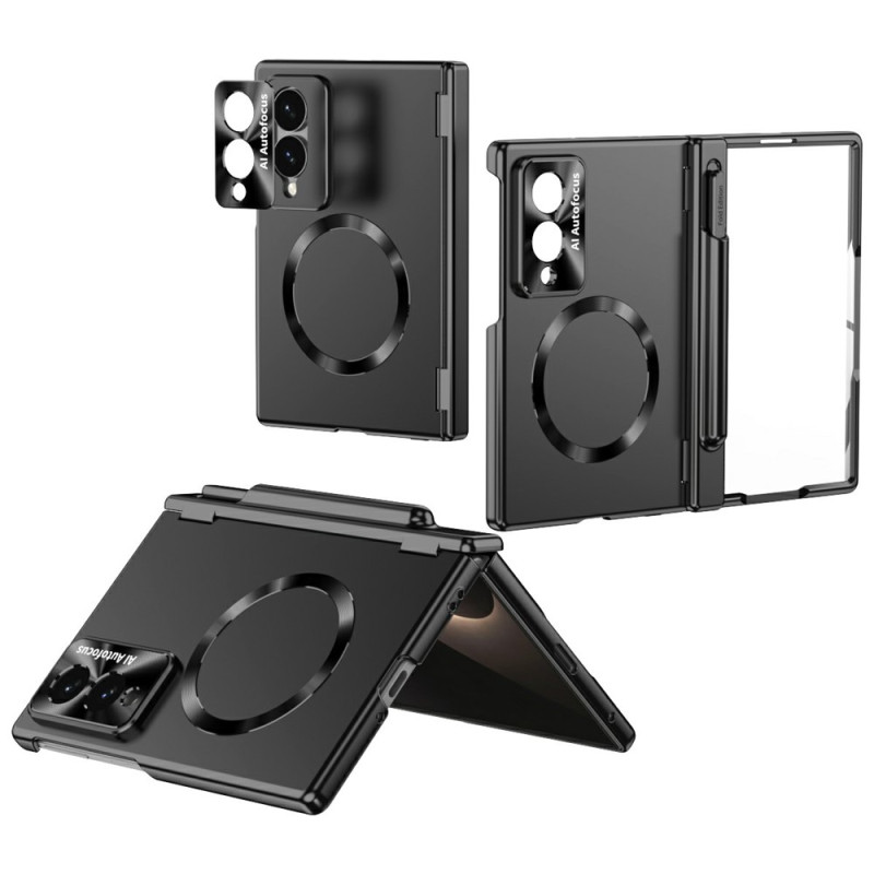 Magnetische Schutzhülle für das Samsung Galaxy Z Fold 8 mit Stifthalter und Scharnierschutz