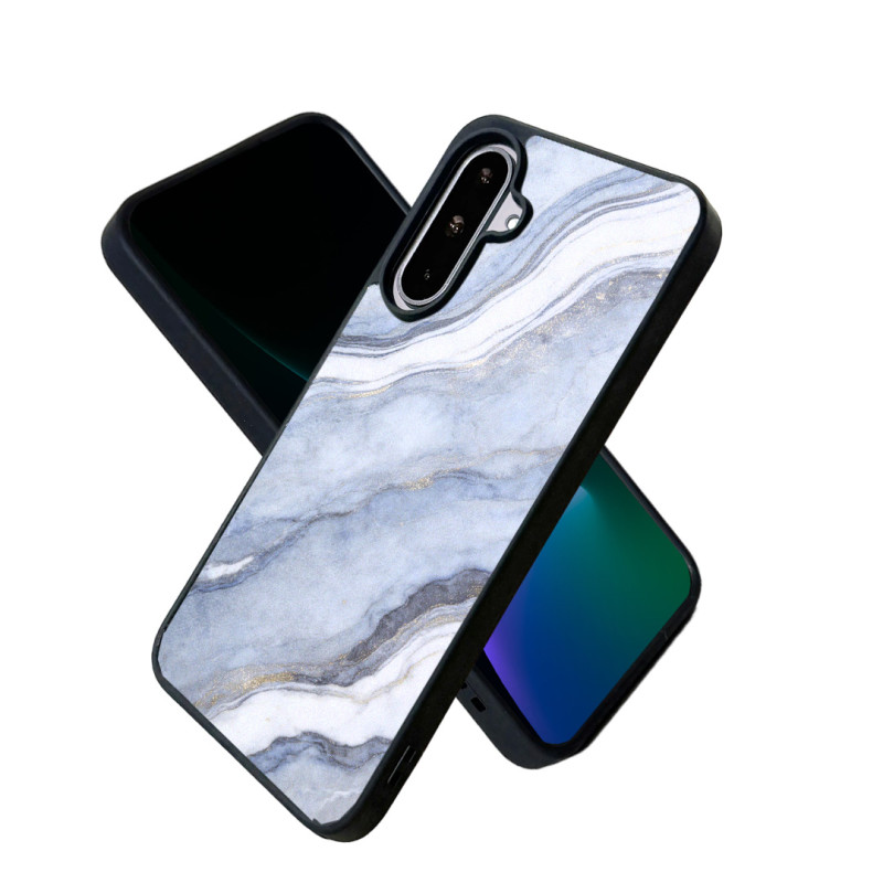 Samsung Galaxy A27 5G Hülle mit Magnetverschluss und Marmoroptik von EYCASE