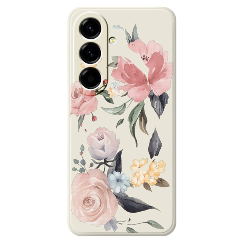 Samsung Galaxy A27 5G-Hülle mit großem Blumenmuster