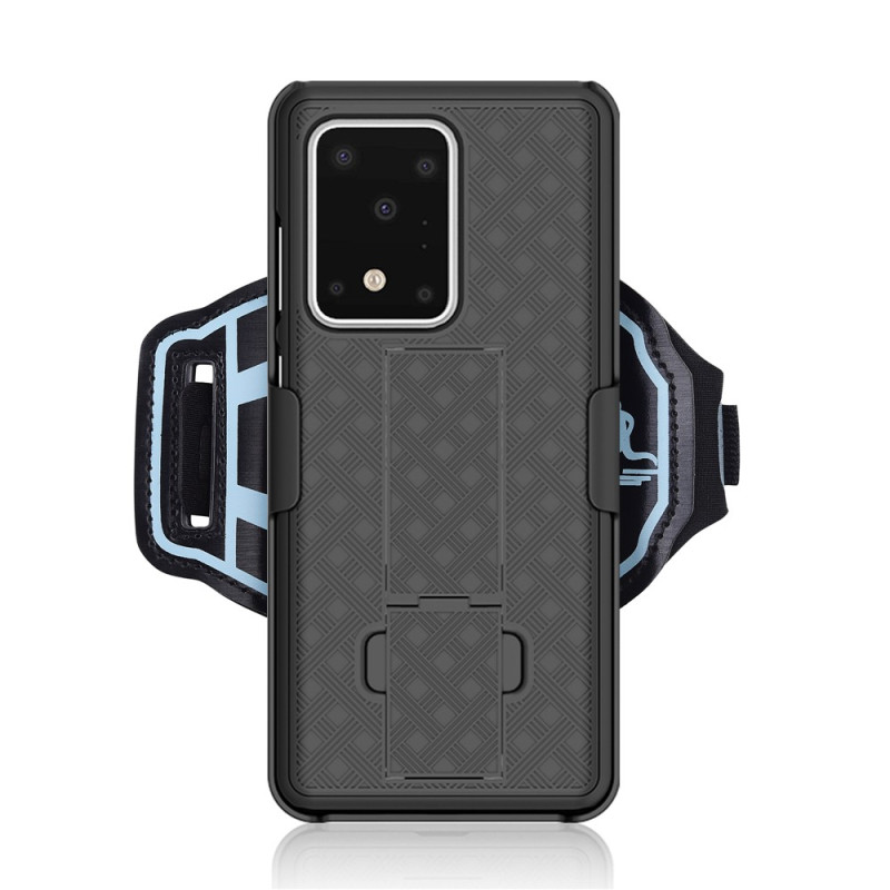 Sportarmband mit Hartschalenhülle und Halterung für das Samsung Galaxy S20 Ultra
