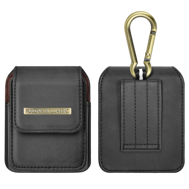 Vertikales Gürtel-Etui für das Samsung Galaxy Z Flip mit PULOKA-Haken