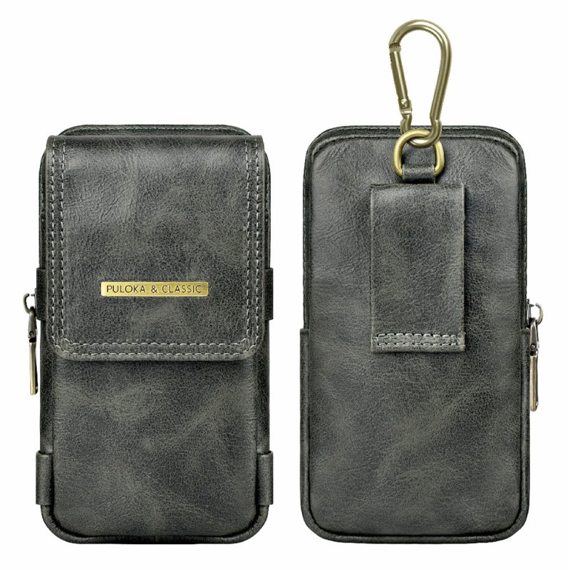 Gürteltasche zum Umhängen mit Geldbörse und Stifthalter für Smartphones bis zu 7,2 Zoll