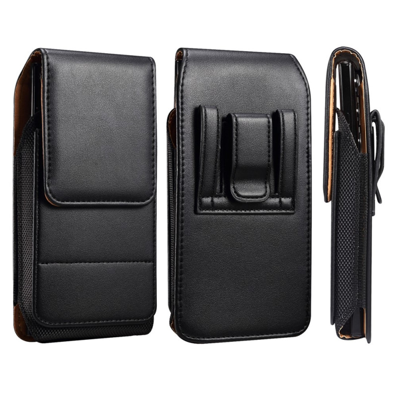 Universelle vertikale Gürteltasche für Smartphones von 6,7 bis 6,9 Zoll mit Gürtelclip