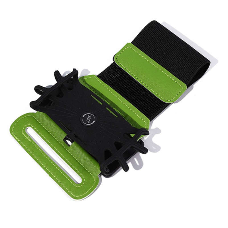 Drehbare Silikon-Armbandhalterung für Smartphones von 4,5 bis 6,7 Zoll