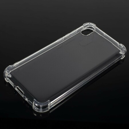 Huawei Y5 2019 Cover Transparent Verstärkte Ecken
