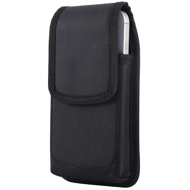 Universelle Nylon-Gürteltasche für Smartphones von 5,5 bis 6,9 Zoll mit Magnetverschluss