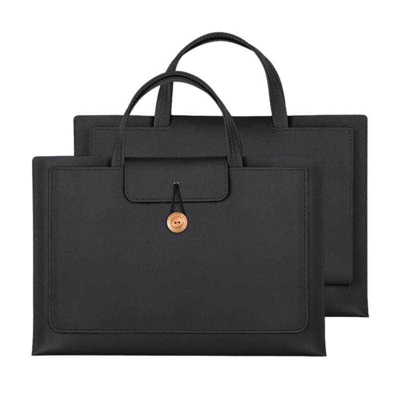 Laptoptasche für 13–14 Zoll, mit Tragegriff und Tasche