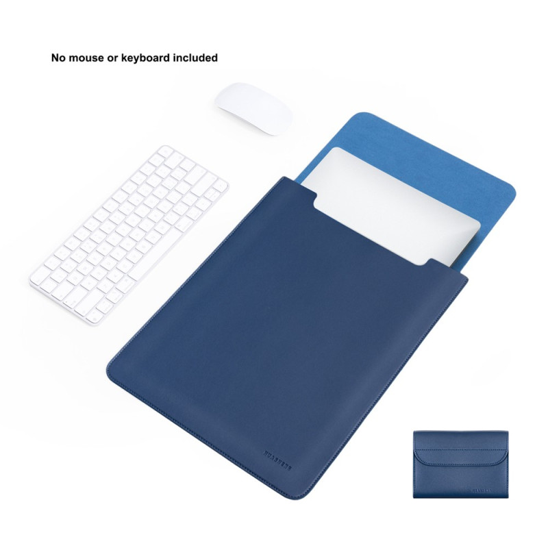 Vertikale Laptoptasche für 15,6–16 Zoll mit PU-Leder-Tasche von HUASHENG