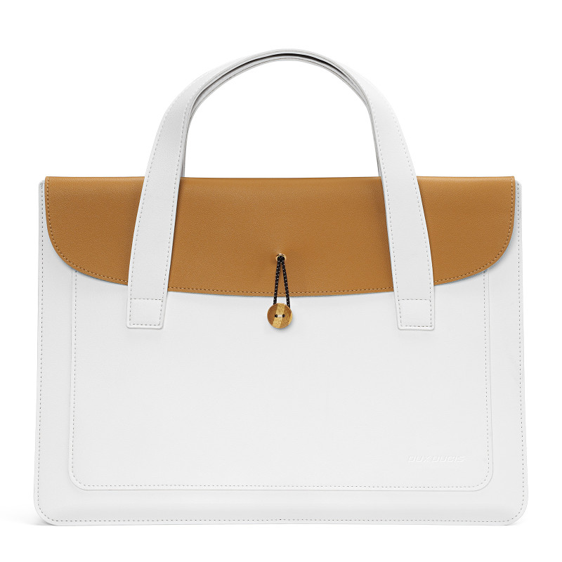 13-14-Zoll-Laptoptasche aus PU-Leder von DUX DUCIS AURA