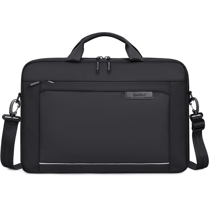 Wasserdichte 17-Zoll-Business-Laptoptasche mit Schulterriemen von COOLBELL
