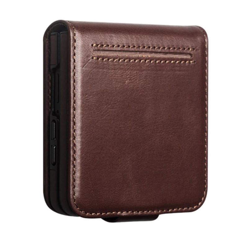Housse Samsung Galaxy Z Fold 8 Cuir Véritable QIALINO