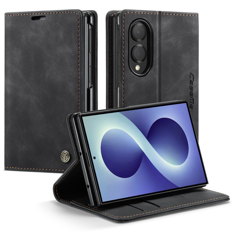 CASEME Samsung Galaxy Z Fold 8 Hülle in Wildlederoptik