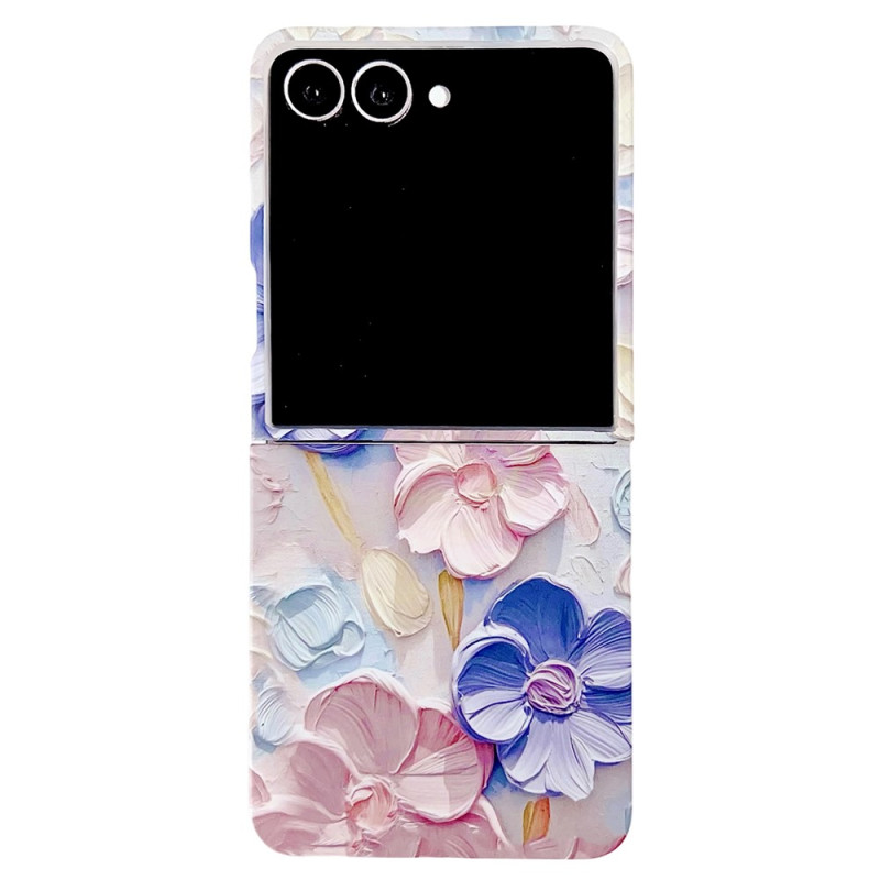Samsung Galaxy Z Flip 8 Hülle mit Blumenmuster