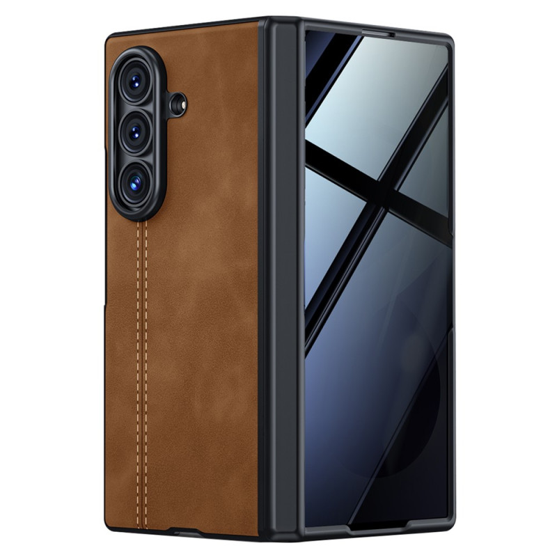Samsung Galaxy Z Fold 8 Ultra-Hülle im Leder-Look