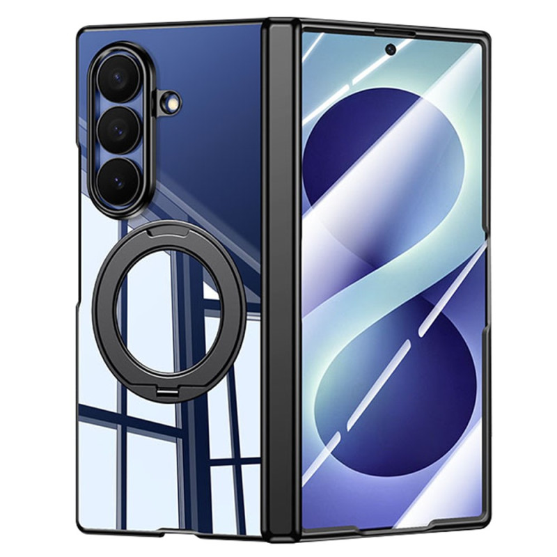 Samsung Galaxy Z Fold 8 Ultra-Hülle im Metall-Look mit Magnetverschluss