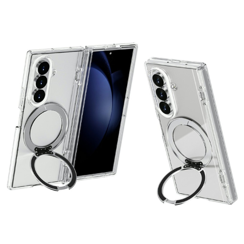 Coque Samsung Galaxy Z Fold 8 Ultra Magnétique Transparente avec Support