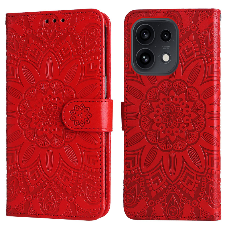 Hülle für Oppo Reno 16 / 16 Pro mit Sonnenblumen-Motiv