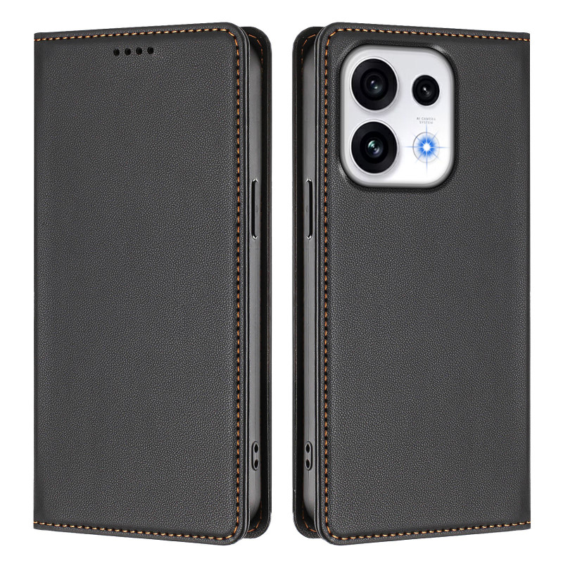 Flip-Cover für Oppo Reno 16 / 16 Pro im Leder-Look
