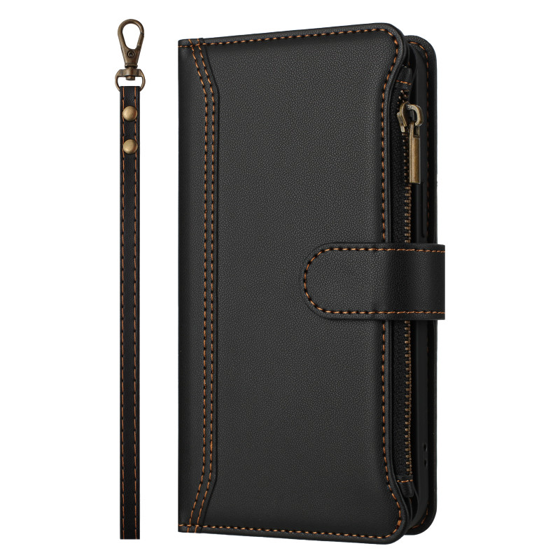 Hülle für Oppo Reno 16 5G / 16 Pro 5G – Brieftaschenhülle mit Trageband