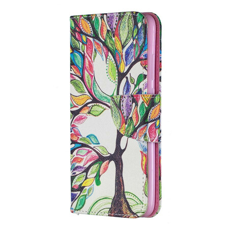 Huawei P Smart Plus 2019 Baum Bunte Hülle
