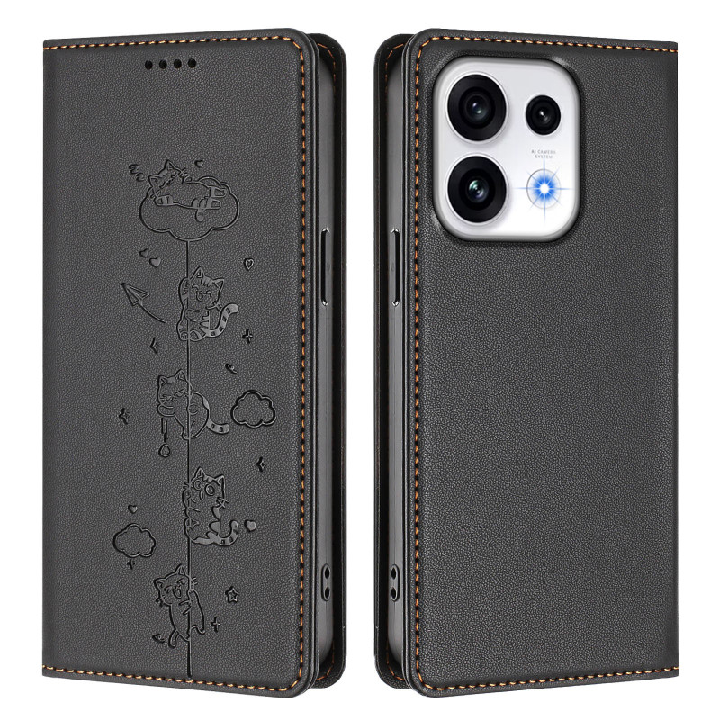 Flip-Cover für Oppo Reno 16 5G / 16 Pro 5G „Chat“ (RFID-Hülle)