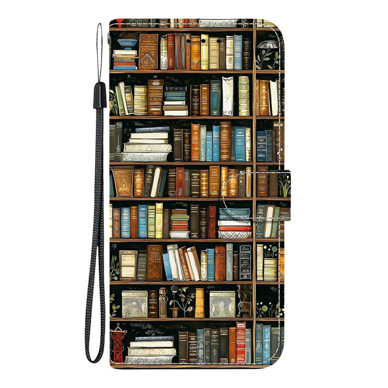 Hülle für Oppo Reno 16 5G / 16 Pro 5G – Bibliothek