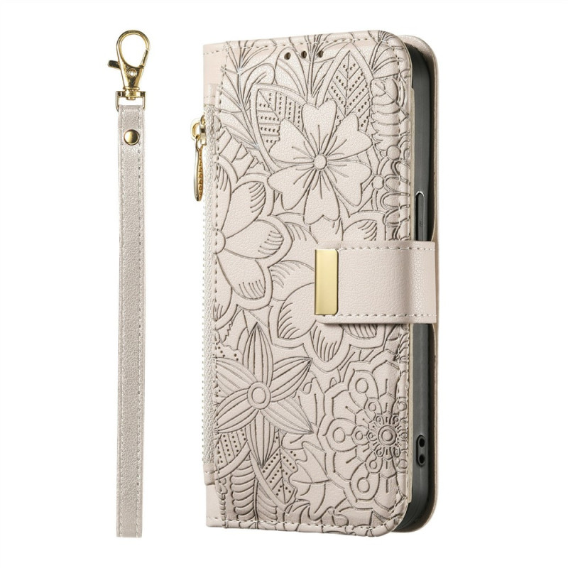 Hülle für Oppo Reno 16 5G / 16 Pro 5G mit Blumenmotiv