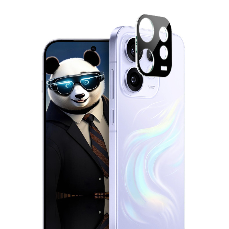 Schutzglas aus gehärtetem Glas für das Oppo Reno 16 5G (schwarze Version)