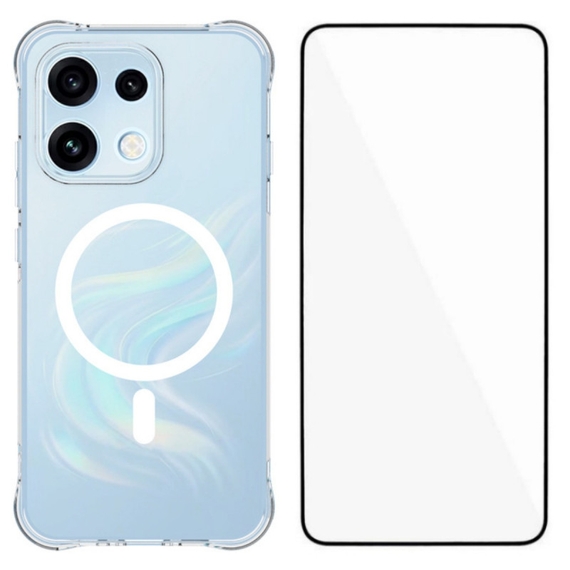 Magnetische Schutzhülle für Oppo Reno 16 F 5G / 16 FS 5G mit Displayschutzfolie