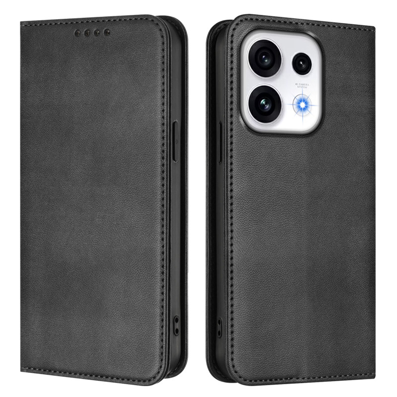 Hülle für Oppo Reno 16 F 5G / 16 FS 5G im Vintage-Leder-Look