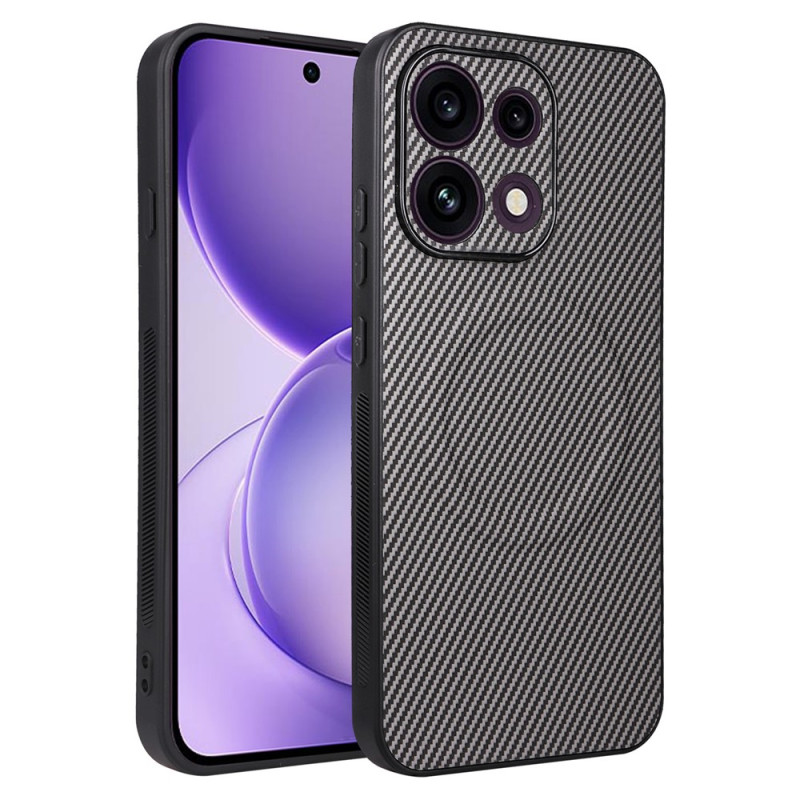 Oppo Reno 16 F 5G / 16 FS 5G Handyhülle mit Magnetverschluss im Carbon-Design