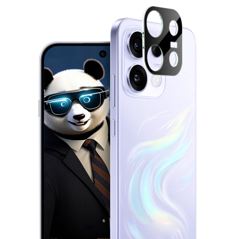 Schutzglas aus gehärtetem Glas für Oppo Reno 16 F 5G / 16 FS 5G (schwarze Version)