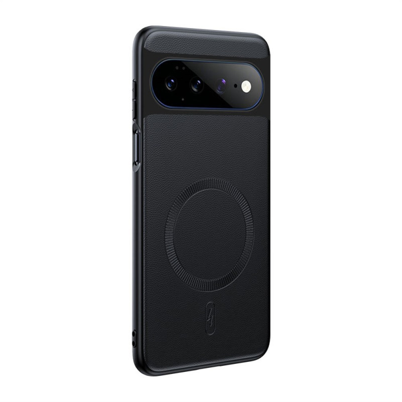 Google Pixel 11 Pro XL-Hülle mit Magnetverschluss und Lederoptik