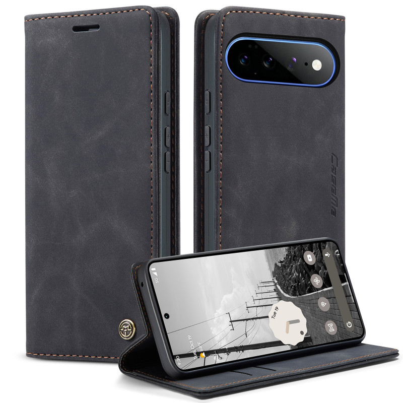 Flip-Cover für Google Pixel 11 Pro XL in Wildlederoptik von CASEME