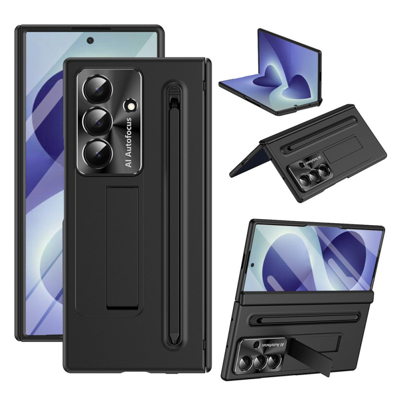 Samsung Galaxy Z Fold 8 Ultra-Schutzhülle mit Displayschutz und versteckter Halterung