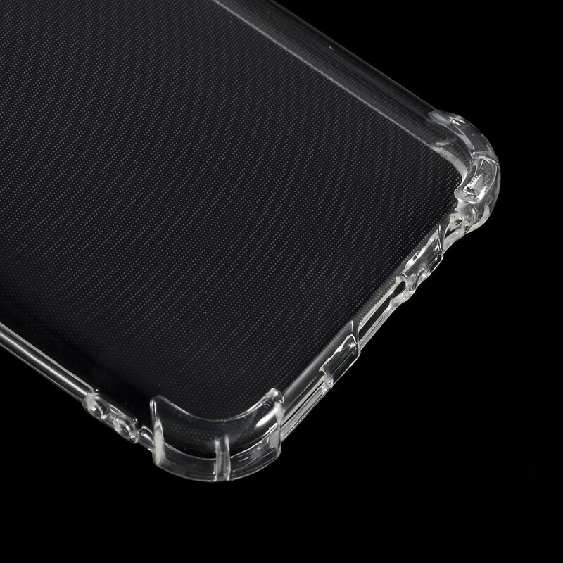 Huawei P Smart Plus 2019 Cover Transparent Verstärkte Ecken