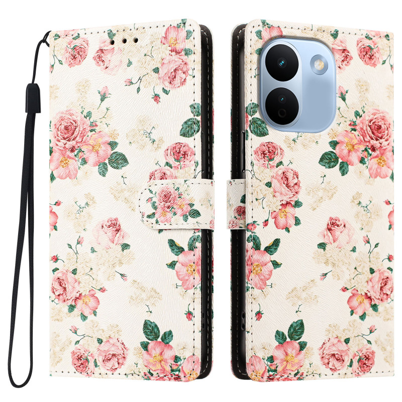 Hülle für das Xiaomi Redmi Note 17 Pro Max 5G mit Liberty-Blumenmuster