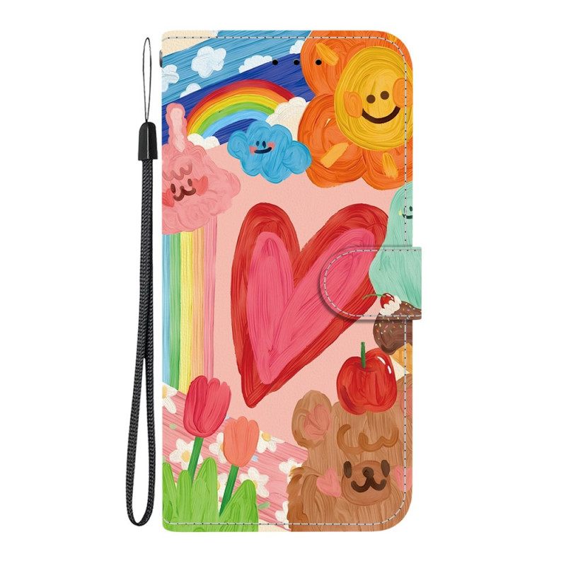 Hülle für das Samsung Galaxy S26 FE „Peinture Coeur“