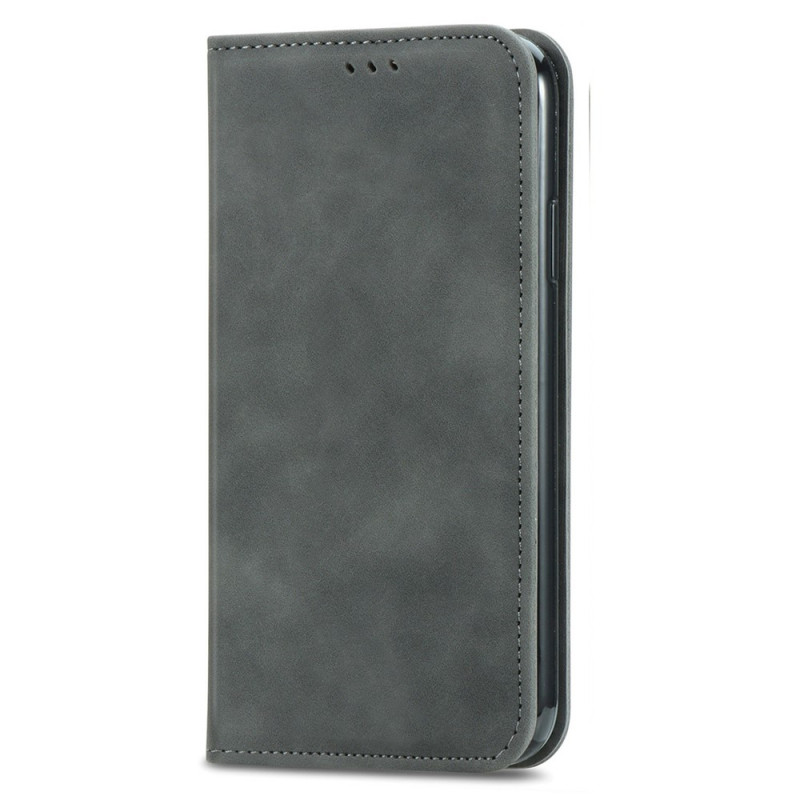 Flip-Cover für das Samsung Galaxy S26 FE in Wildlederoptik