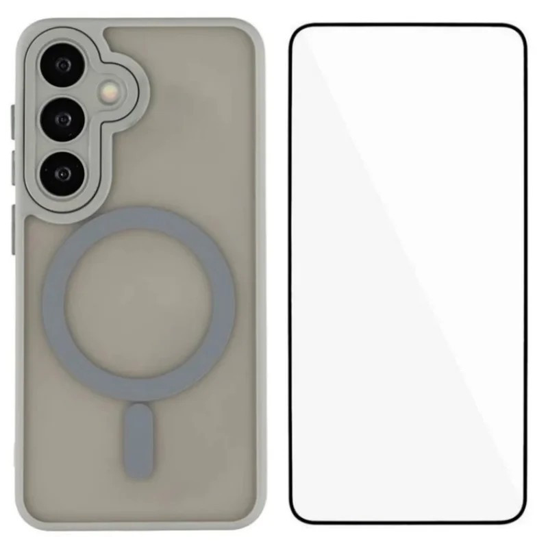 Magnetische Color-Hülle für das Samsung Galaxy S26 FE mit Displayschutzfolie