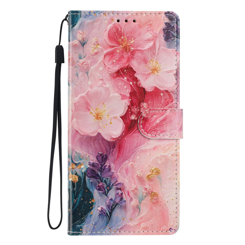 Xiaomi Redmi 17C 5G Hülle mit Blumenmuster