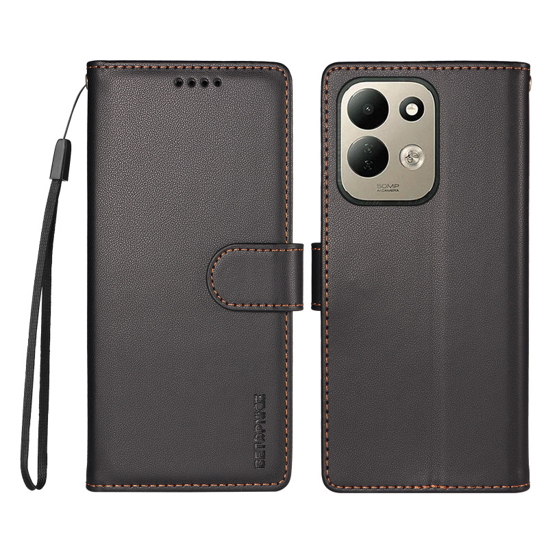 Hülle für Xiaomi Redmi 17 5G / 4G in Lederoptik von BINFEN COLOR