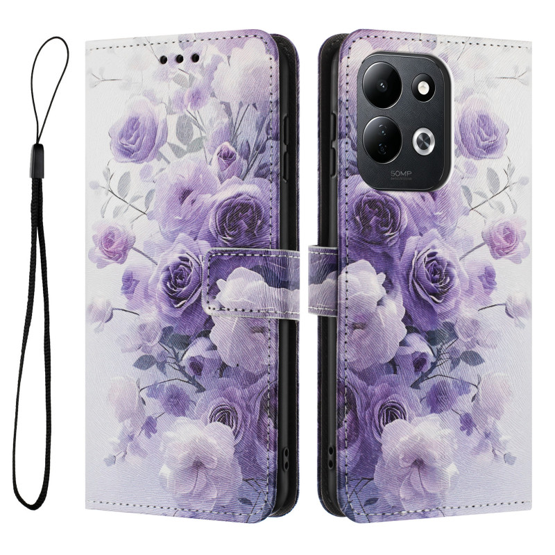 Hülle für Xiaomi Redmi 17 5G / 4G in Rosa und Violett