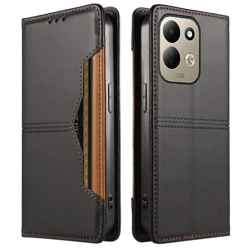 Flip-Cover für Xiaomi Redmi 17 5G / 4G mit externem Kartenfach