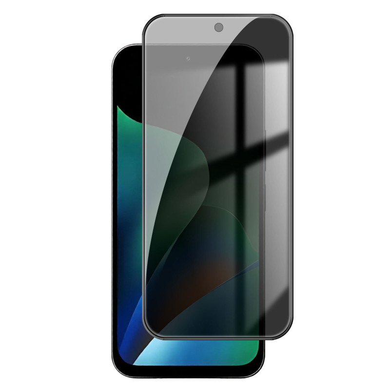 Spionageschutz aus gehärtetem Glas für das Display des Xiaomi Redmi 17 5G / 4G
